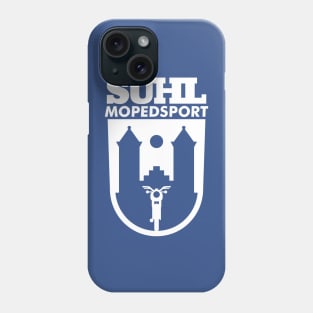 Suhl Mopedsport Simson Logo (white) Phone Case