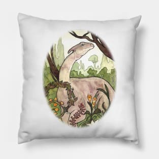 Gentle Parasaurolophus Pillow