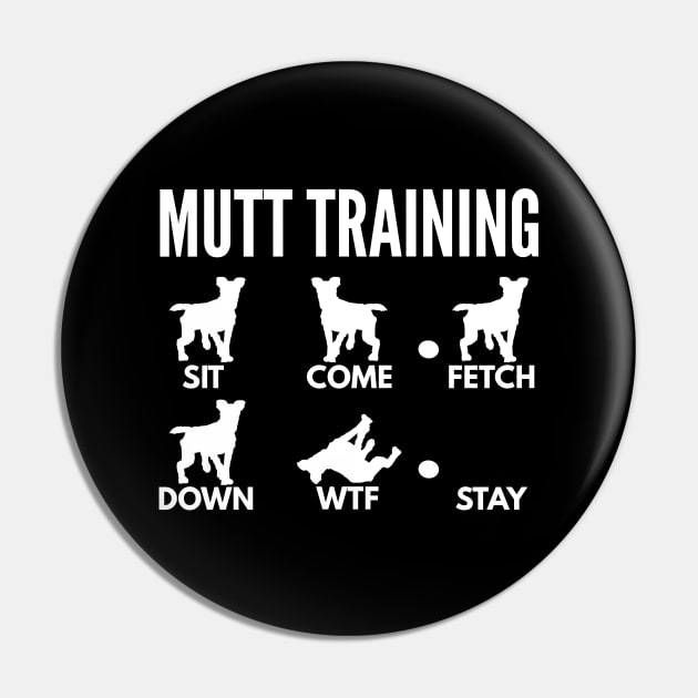 Mutt Training Mixed-Breed Dog Tricks Pin by DoggyStyles