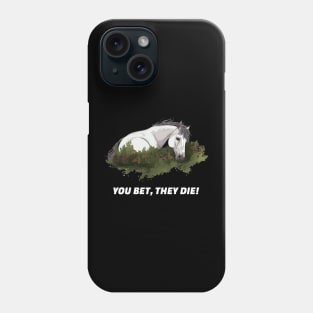 Ban Horse Racing - Grand National - Animal Rights Phone Case