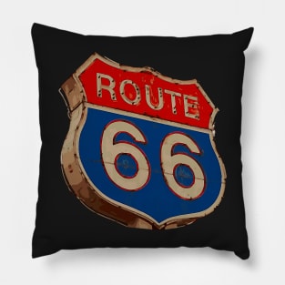 Route 66 Pillow