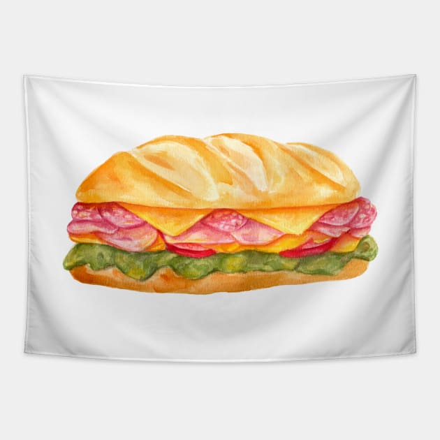 sandwich Tapestry by lisenok