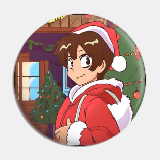 Anime Christmas Pin