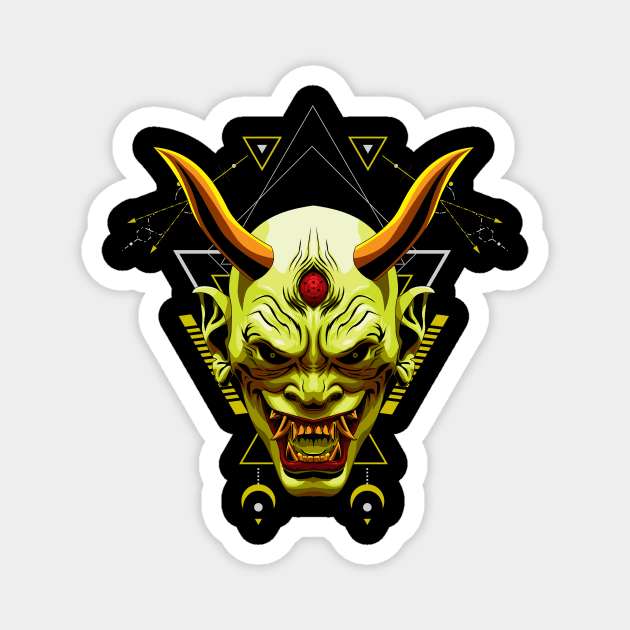 oni shinigami Magnet by SHINIGAMII