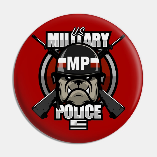 US Military Police Pin by TCP