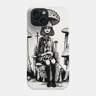 Mushroom Witch Phone Case