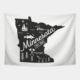 Minnesota State Graphic Tapestry