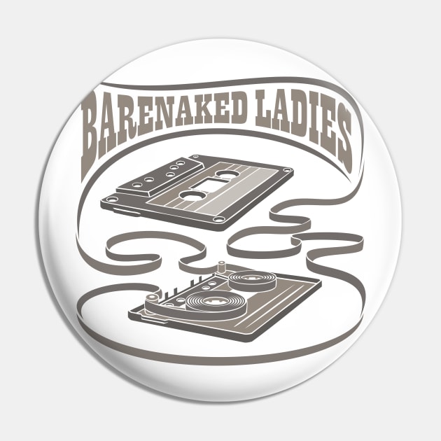 Barenaked Ladies Exposed Cassette Pin by Vector Empire