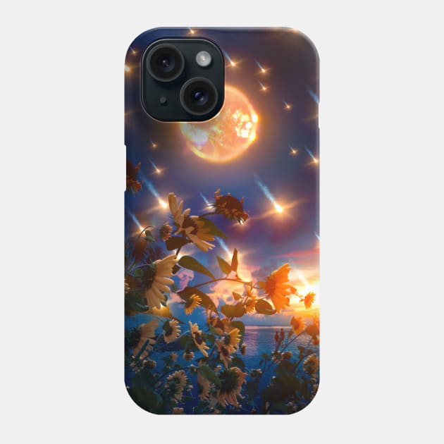 Meteor Shower Phone Case by LumiFantasy