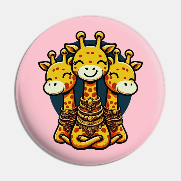 Padaung Giraffe, Kayan Style Pin by chems eddine