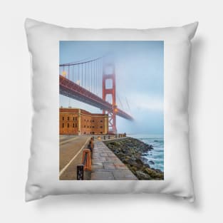 Golden Gate and Fort Point Pillow