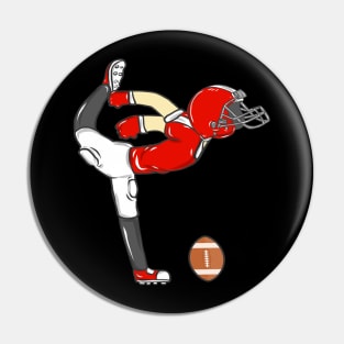 Rugby American Football Sport USA Gridiron Football Gift Pin