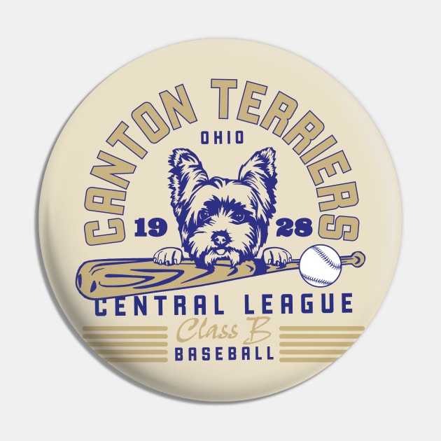 Canton Terriers Pin by MindsparkCreative