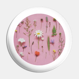 Wild Flowers Pin