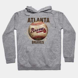 Gamas Threads Play Ball Braves Baseball Mascot Blooper Hoodie