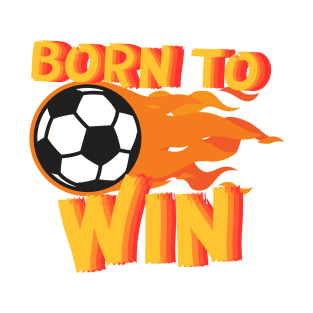 Born to Win Soccer Kids Flame T-Shirt