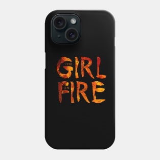 the girl on fire - hunger games Phone Case