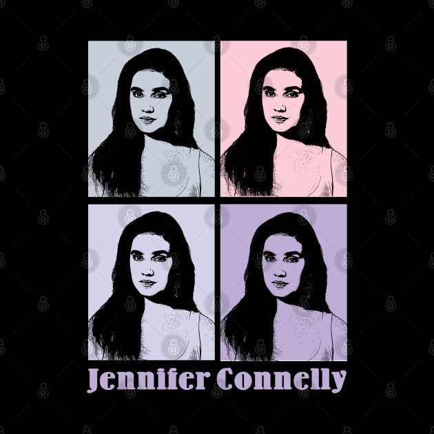 Jennifer Connelly 80s Pop Art by KERIKIL