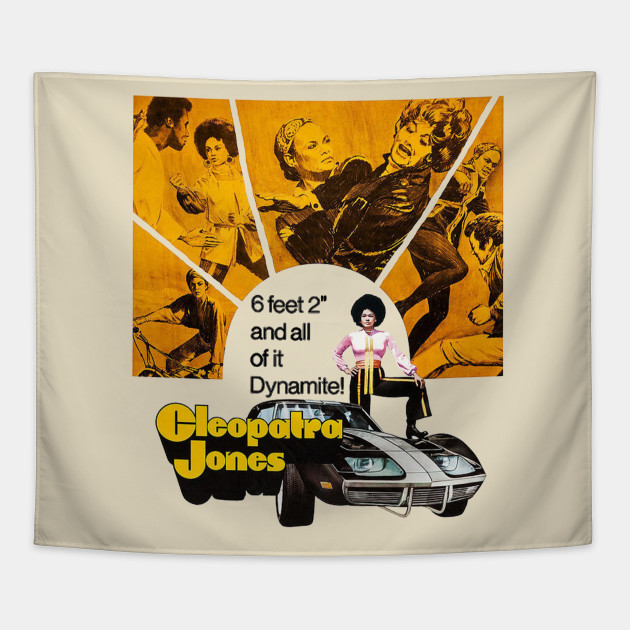 Cleopatra Jones Blaxploitation Tapestry Teepublic Au