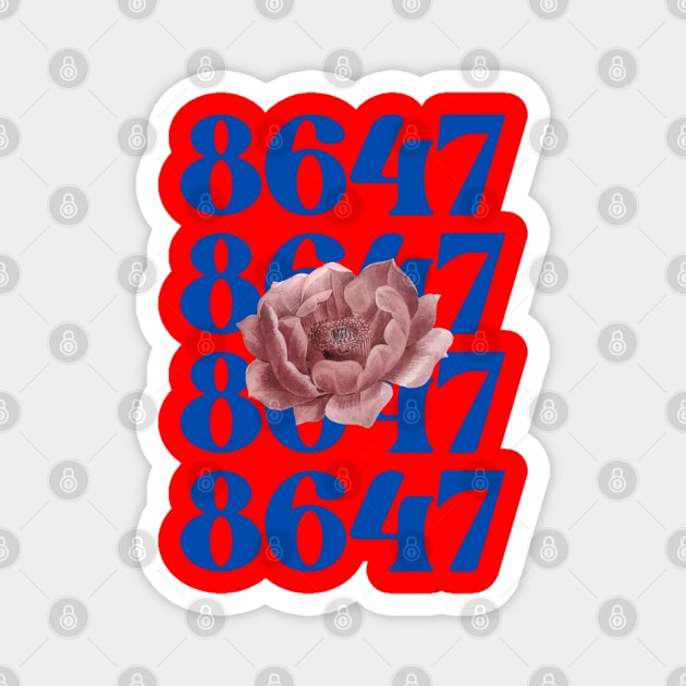 8647 Magnet by Creatifly Graphic Tees