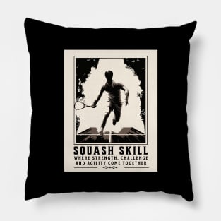 squash quote Pillow