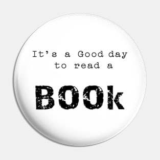 It's a Good day to read a book. Pin