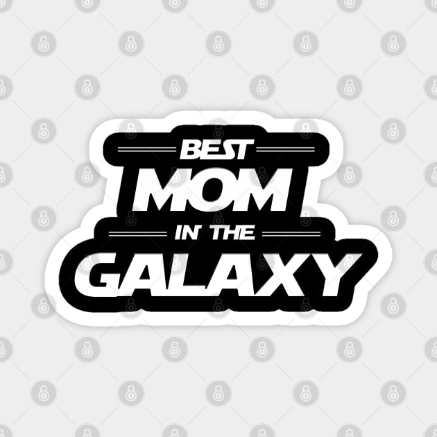 Galaxy MOM White color Magnet by Tenkaichi_Art