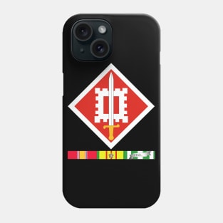 18th Engineer Brigade Vietnam - Vietnam War w SVC wo Txt Phone Case