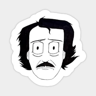 Edgar Allan Poe Magnet