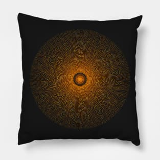 Helios | Sacred sun mandala Pillow