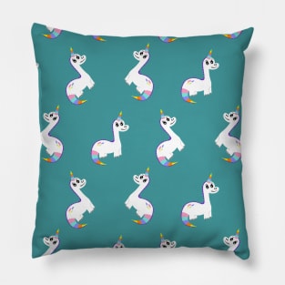 Dinocorn Pattern Pillow