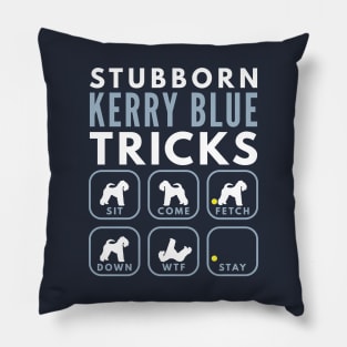 Stubborn Kerry Blue Terrier Tricks - Dog Training Pillow