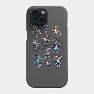 E.T. as rapper Phone Case