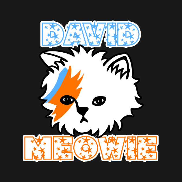 David Meowie by nickbuccelli