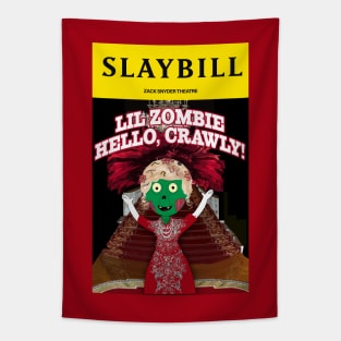 Broadway Zombie Hello, Crawly! Slaybill Tapestry