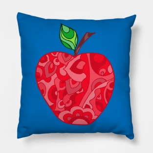 Psychedelic Apple Pillow