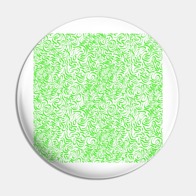 Green Curves on a White Background Pin by Minervalus-Art