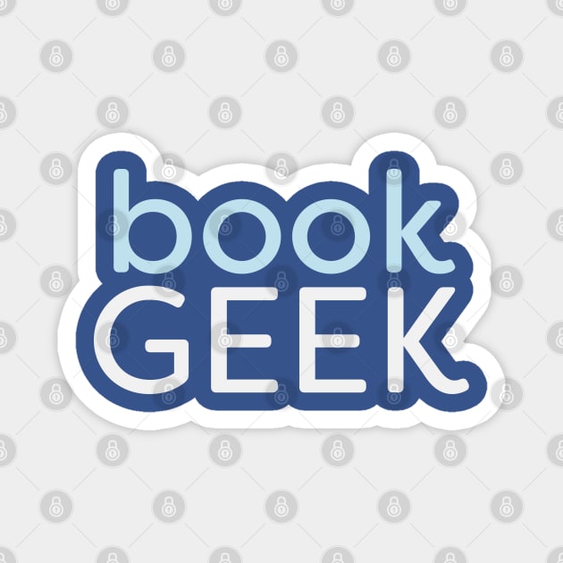 Book Geek Magnet by Jitterfly