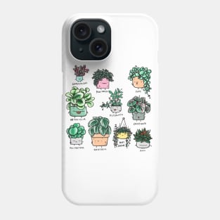 Peperomia Family Phone Case