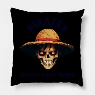 Pirates never back down Pillow