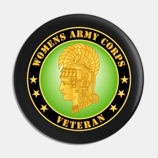 Womens Army Corps Veteran Pin
