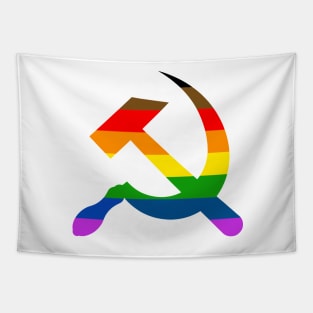 Pride Hammer and Sickle Tapestry