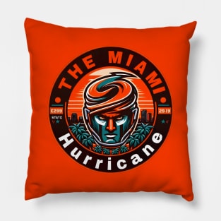 Miami Hurricane Wonderland Pillow