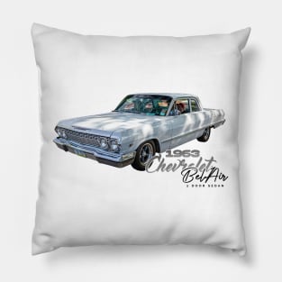 1963 Chevrolet Bel Air 2 Door Sedan Pillow