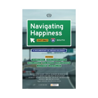 "Navigating Happiness" by Megan Solensky, E.O. Smith High School T-Shirt