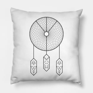Geometric Dreamcatcher Pillow
