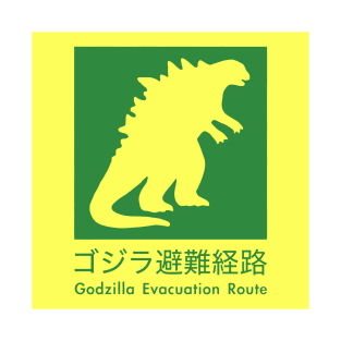 Godzilla Evacuation Route T-Shirt