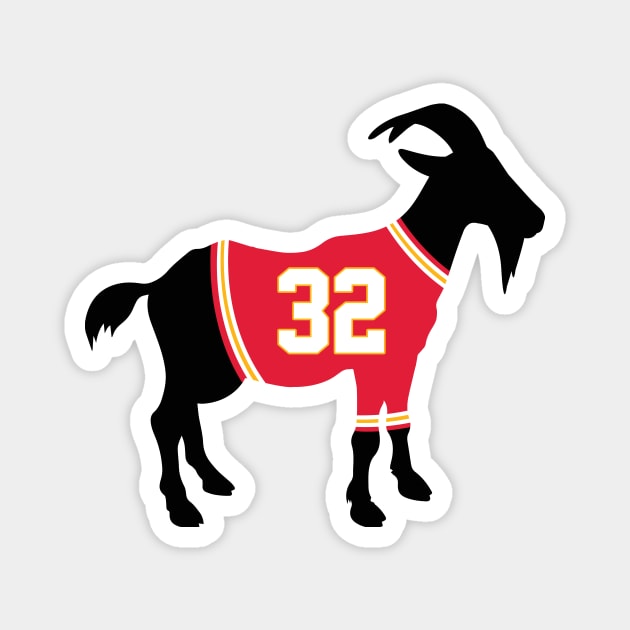 Tyrann Mathieu GOAT Magnet by cwijeta