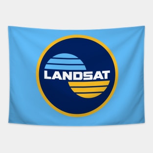 LandSat Seal Small Tapestry