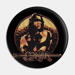 Conan Vintage 80s Pin